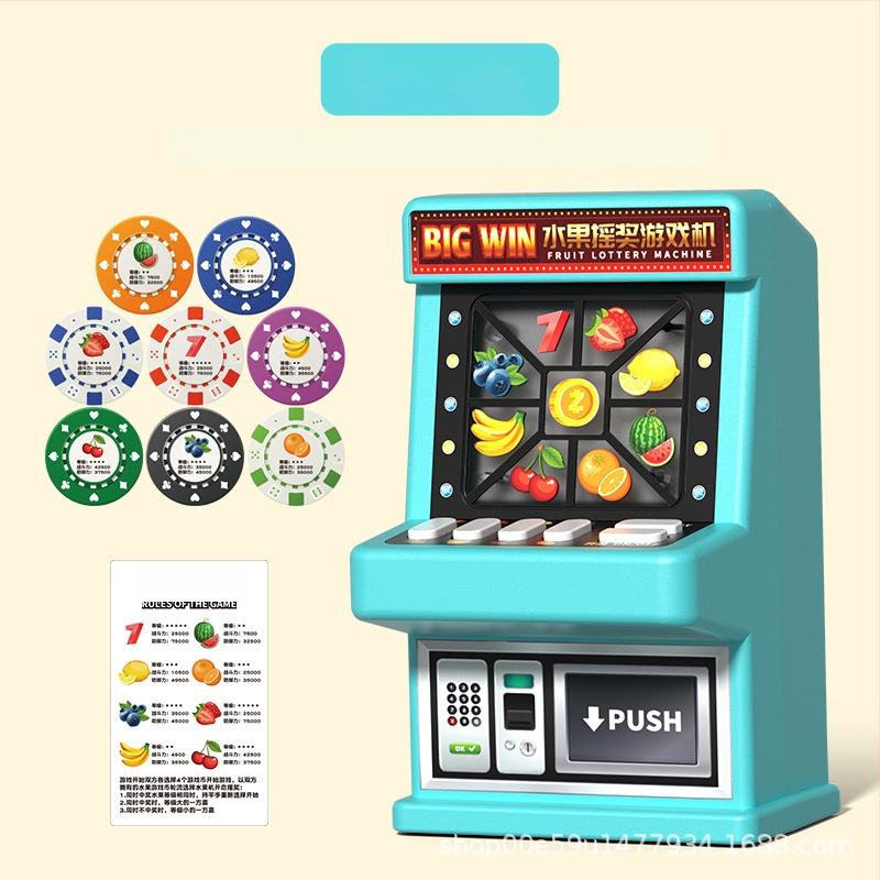 Nova dječja igračka – voćni lutrijski kotač, nostalgični retro mini okretni stroj