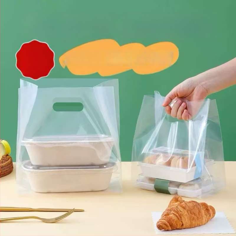 Plastične vrećice za pečenje s prilagođenim logom za torte, deserte i lagane obroke – pakiranja za dostavu i tote torbe