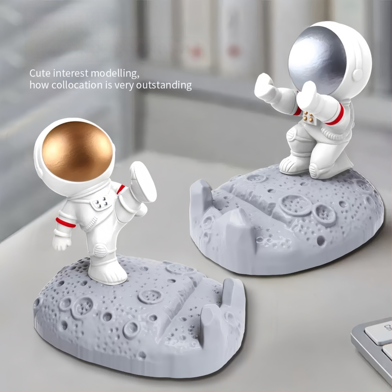 Astronaut držač za telefon na stol — dekorativna figurica, DIY ukras