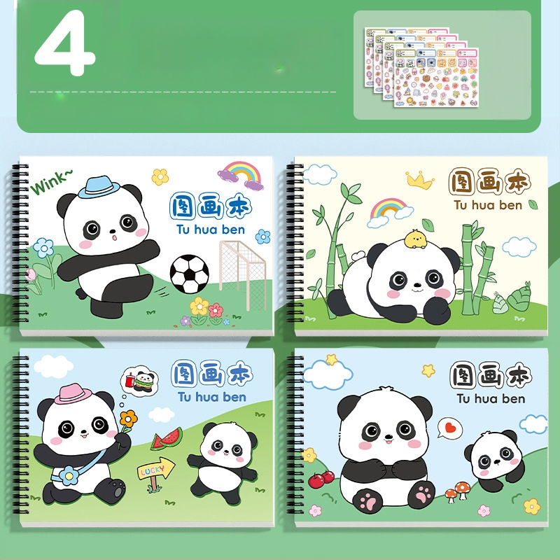 Пружинно подвързана тетрадка за рисуване с удебелена хартия, устойчива на избиване на мастило, 30 листа