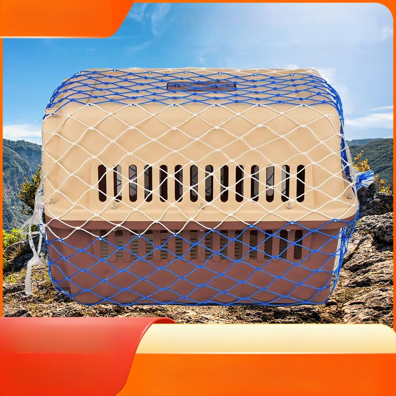 Yongju Клетка за превоз на домашни любимци с подсилена защитна мрежа – антиизбягващ дизайн за превоз на животни