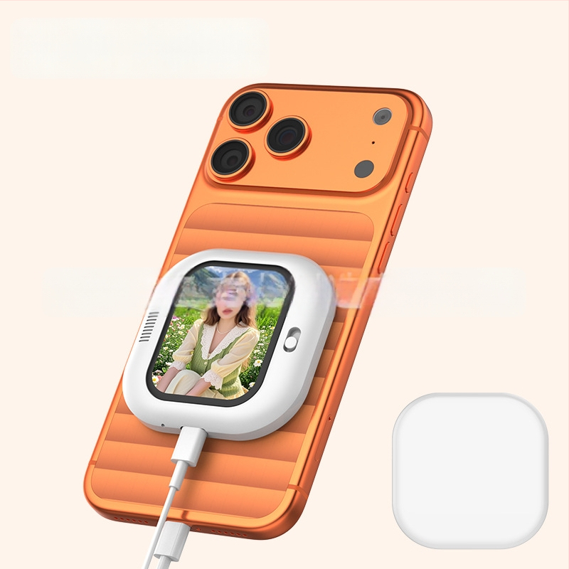 Mini magnetski zaslon za selfie za mobitel s audio projekcijom i zrcalom zaslona, daljinski upravljač za selfie X3