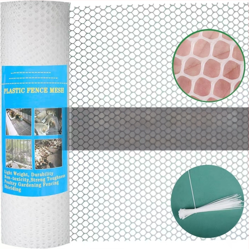 Anleju удебелена 270 г пластмасова защитна мрежа за външен балкон и защита на домашни любимци