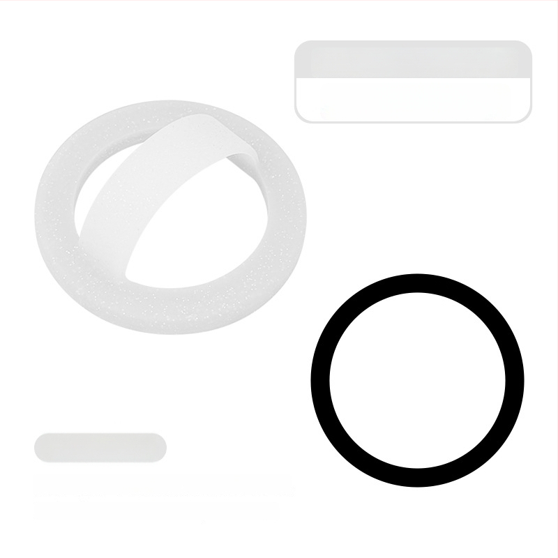 Mágneses Telefon Gyűrűtartó Szilikonból, Univerzális, Testreszabható