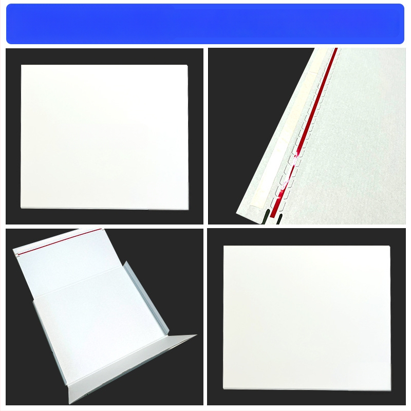 Cutie de ambalaj pentru mouse pad luminos, din carton kraft rigid, imprimare logo, ștanțare cu folie, imprimare UV și embosare