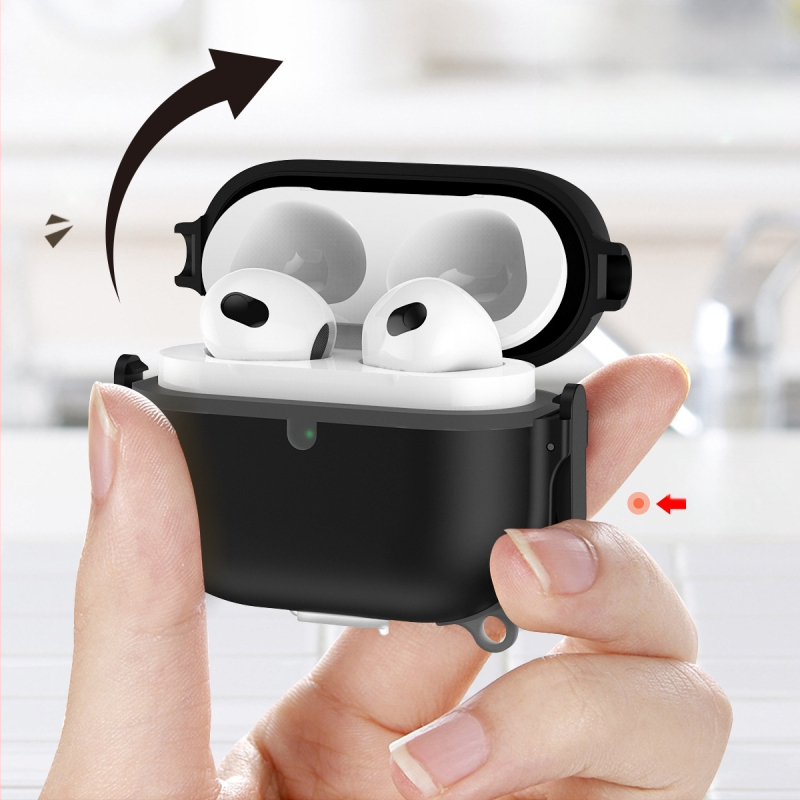 Kućište za AirPods 4. generaciju, mekani silikon, otporno na padove, kompatibilno s AirPods Pro 2, Bluetooth