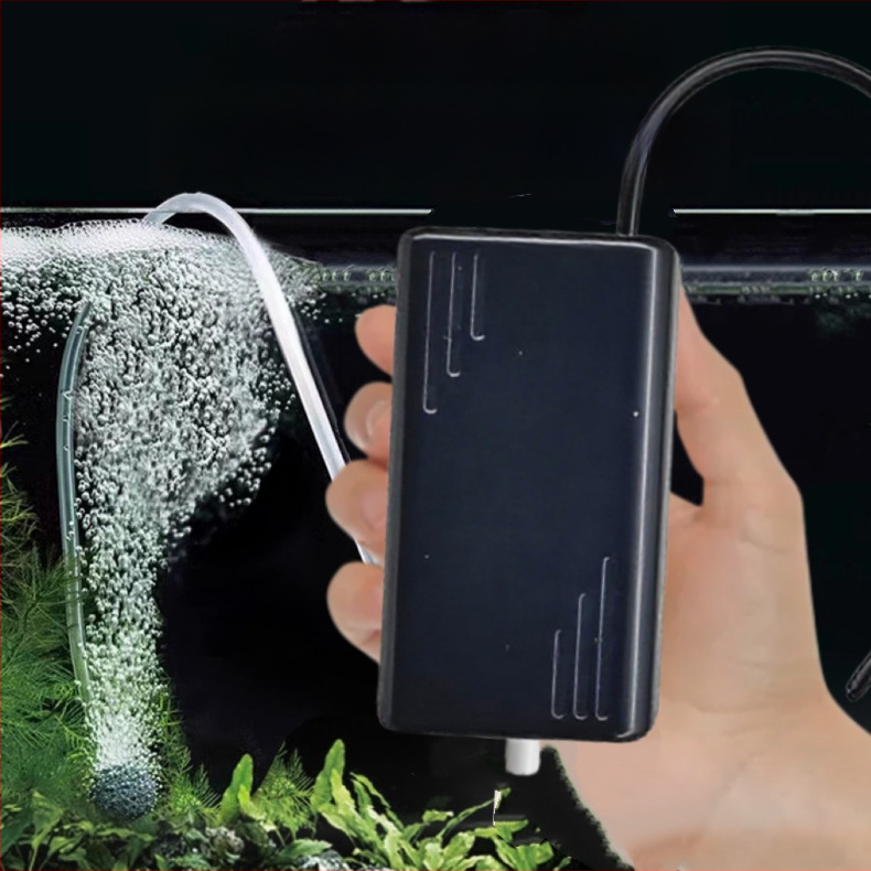 USB prijenosna pumpa za kisik za akvarij — ultra-tihi mali aerator