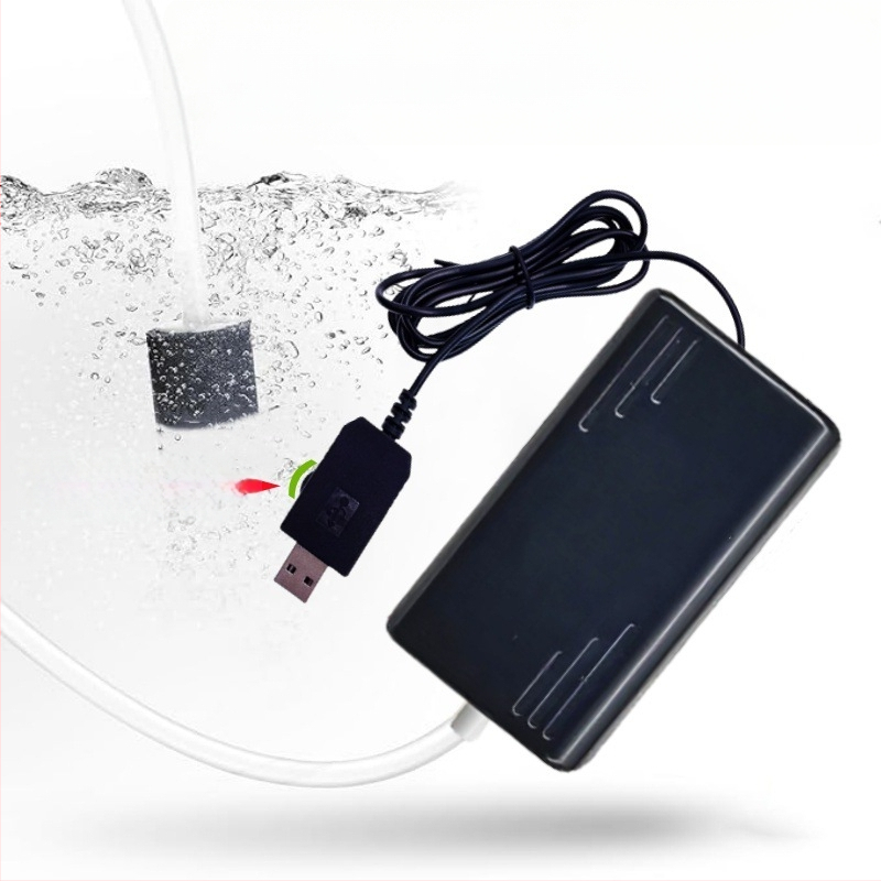 USB prijenosna pumpa za kisik za akvarij — ultra-tihi mali aerator