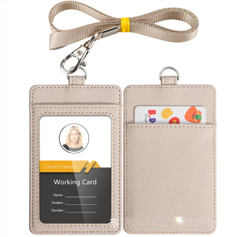 Вертикален държач за карти PU материал, унисекс, японски стил (1 сгъвка, без подплата, пролет 2025)