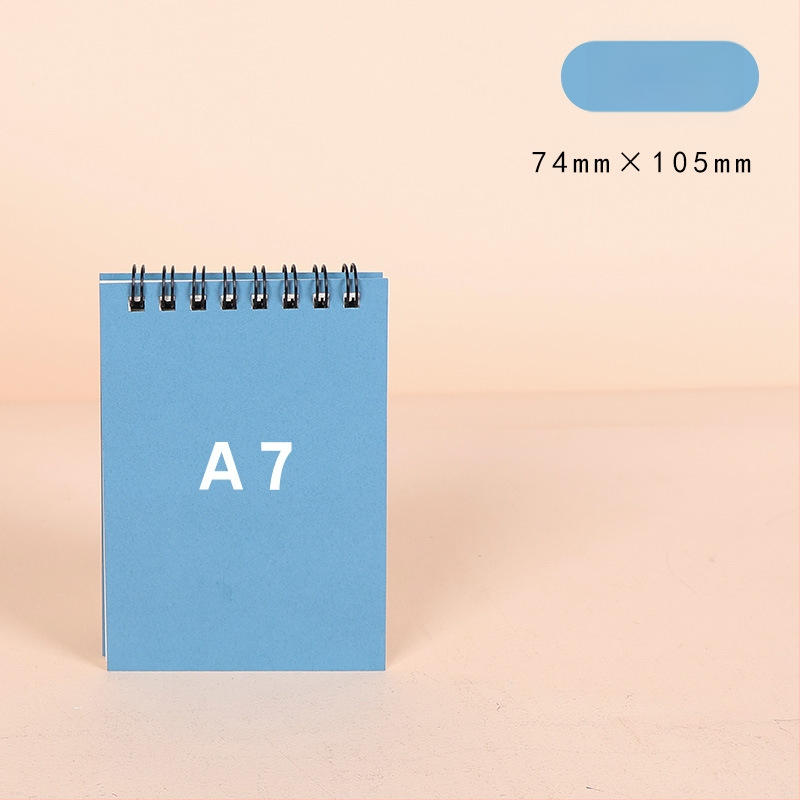 Спирална тетрадка от крафт хартия, серия Kraft paper, 100 страници, хартия 300 г/м², персонализиране