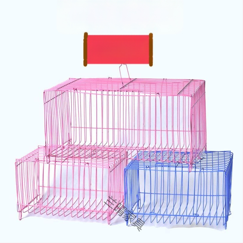 Metalni kavez za kućne ljubimce malih životinja: zeke, ptice, golubovi i papige; transporter kavez; veliki i mali gnijezdni kavez; izolacijski kavez; kavez za veverice.