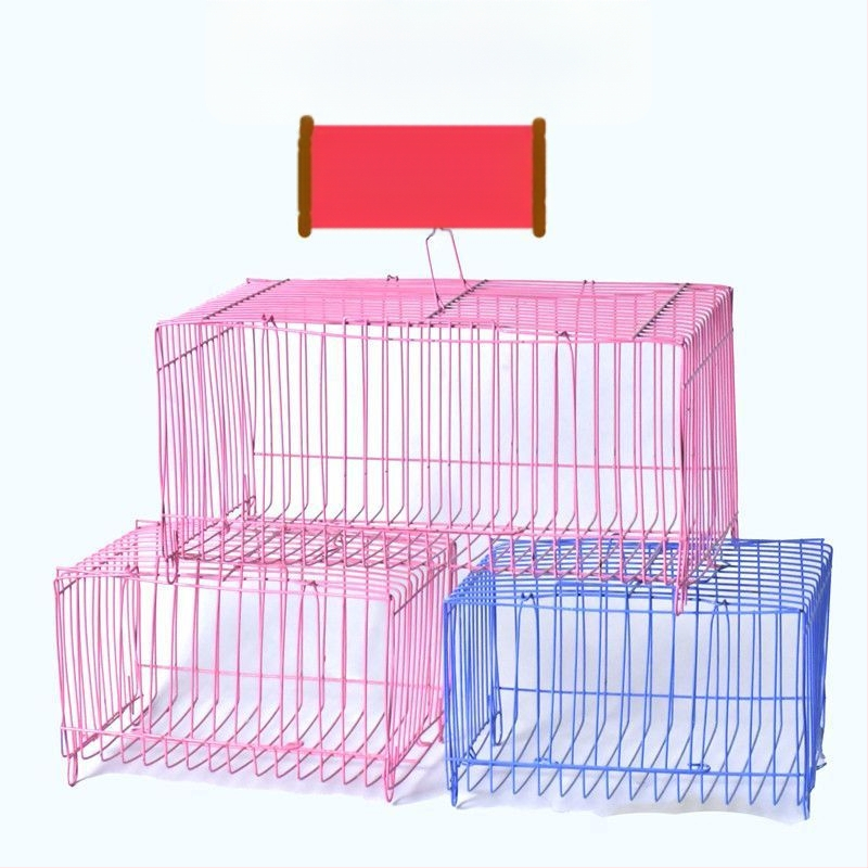 Metalni kavez za kućne ljubimce malih životinja: zeke, ptice, golubovi i papige; transporter kavez; veliki i mali gnijezdni kavez; izolacijski kavez; kavez za veverice.