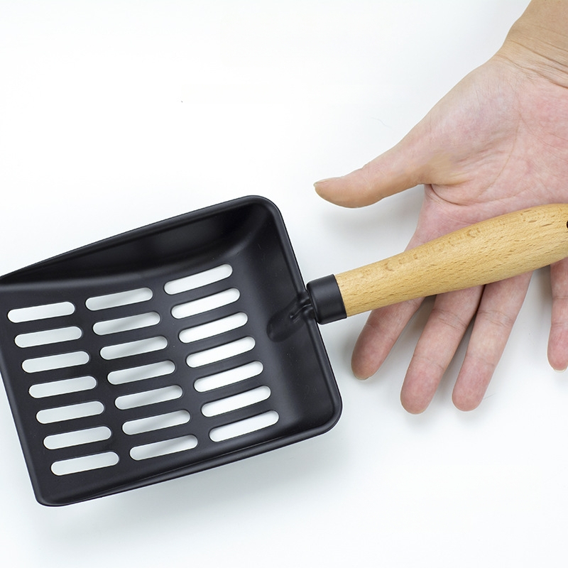 Метална лопатка за котешка тоалетна – подходяща за котки