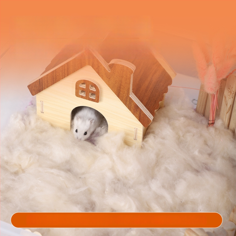 Hamster kapok pamučna posteljina, zimska grijaća podloga za male kućne ljubimce, materijal: papir-pamučno vlakno, deodorirajuće drvene strugotine