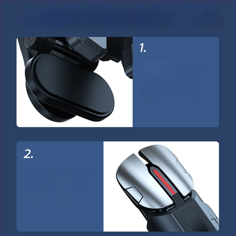 Механичен рамен бутон за мобилни игри с шест пръста - безжичен интерфейс, начално ниво