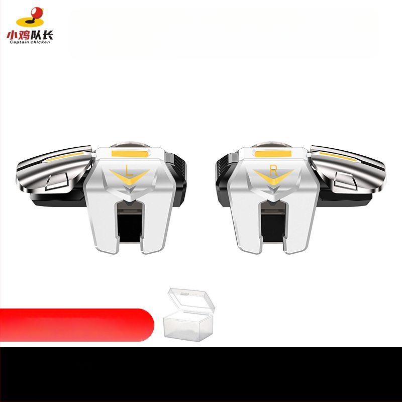 Механичен рамен бутон за мобилни игри с шест пръста - безжичен интерфейс, начално ниво