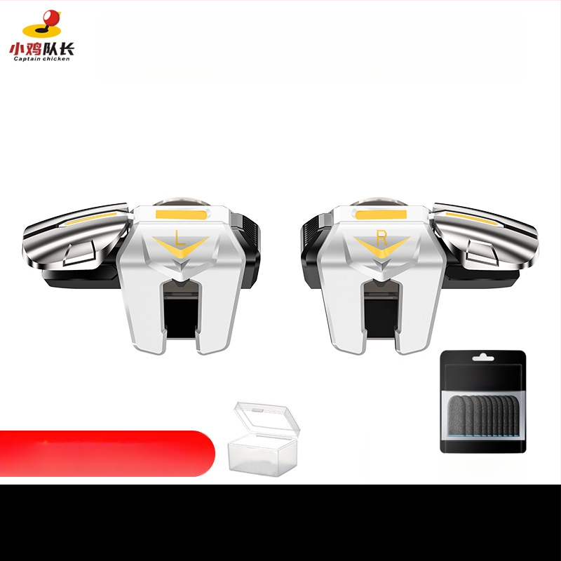 Механичен рамен бутон за мобилни игри с шест пръста - безжичен интерфейс, начално ниво