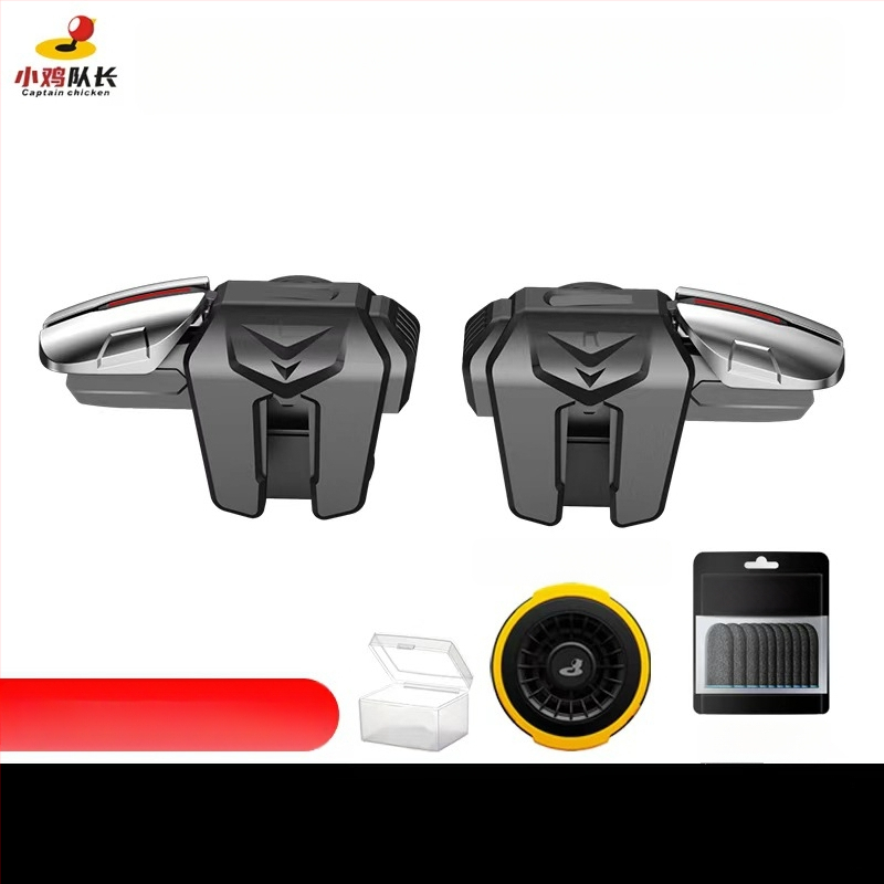 Механичен рамен бутон за мобилни игри с шест пръста - безжичен интерфейс, начално ниво