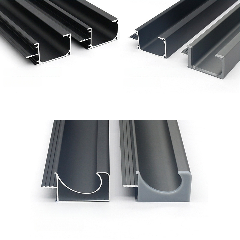 Drška za ormar od aluminijske legure, 18,5 mm, za panel s ćelijskom strukturom, skrivena ugradnja, modernog dizajna