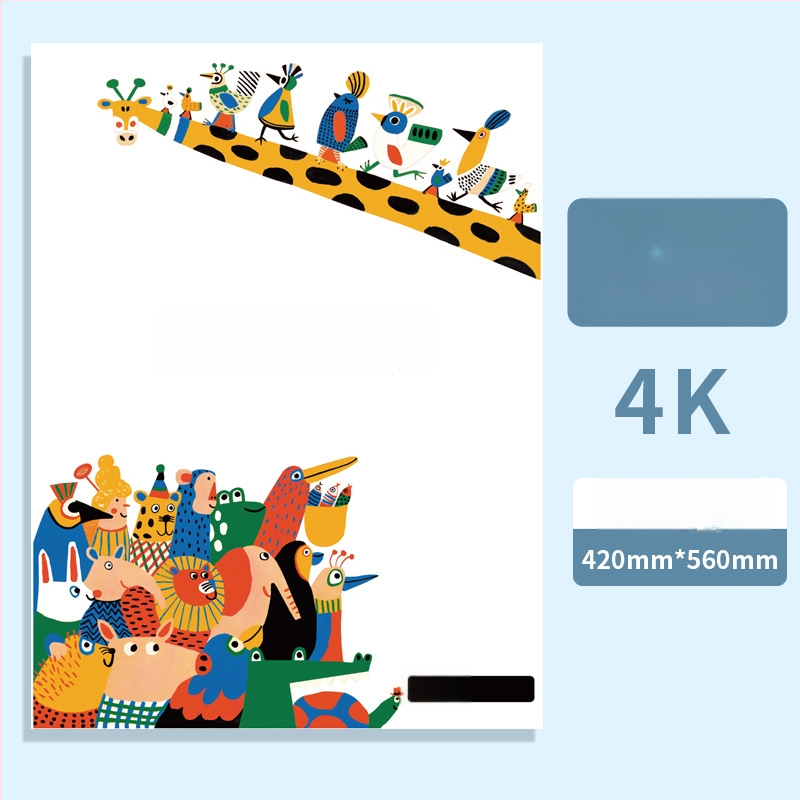 A3/A2/8K/4K umjetnički portfelj i skladišni album, šareni folder