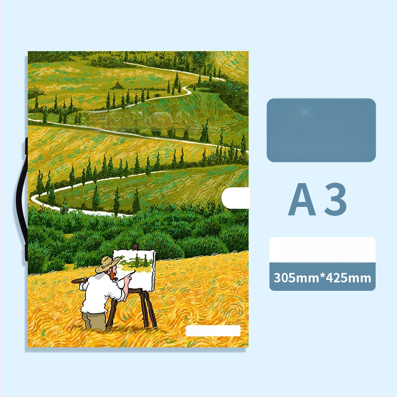 A3/A2/8K/4K umjetnički portfelj i skladišni album, šareni folder
