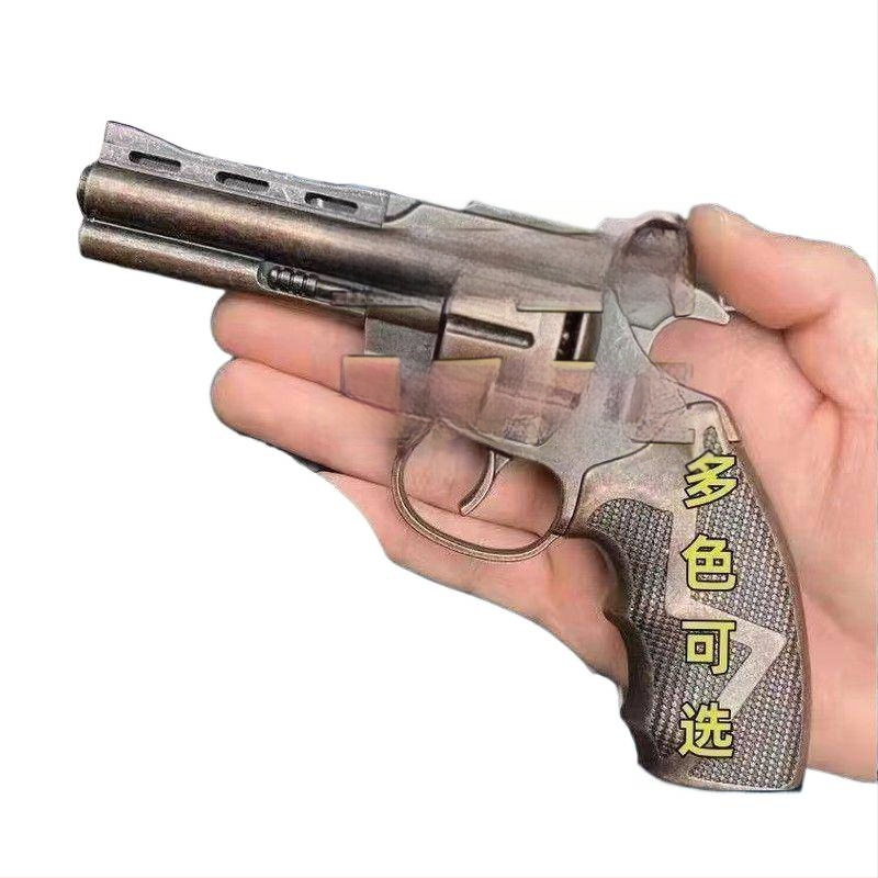 Revolver-igrački pištolj, potpuno metalni, retro stil, veliki Buffalo model