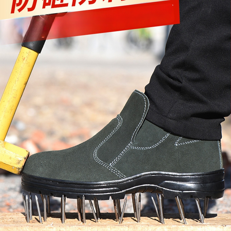 Ανδρικά Παπούτσια Ασφάλειας για Χειμώνα με Υψηλό Άνω, Ατσάλινο Καπάκι Δακτύλων, Αντι-Διάτρησης και Αντι-Κρούσης, Διαθέσιμα για Προσαρμογή