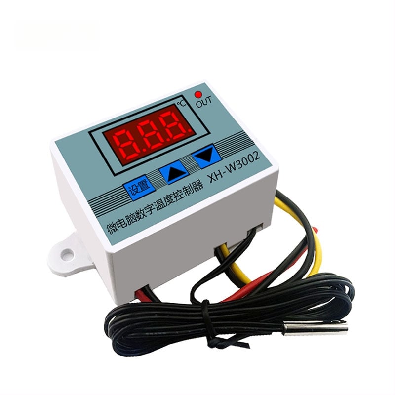 XH-W3002 Mikroprocesorski digitalni termostatski prekidački modul s digitalnim zaslonom, temperaturni regulator W3001, 12V-220V