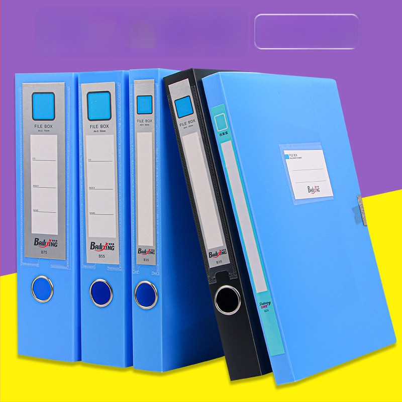 A4 PP kutiya za fajlove, model 958, дебелина 0,8 мм, ширина на гърба 50 мм, марка Fire-rich