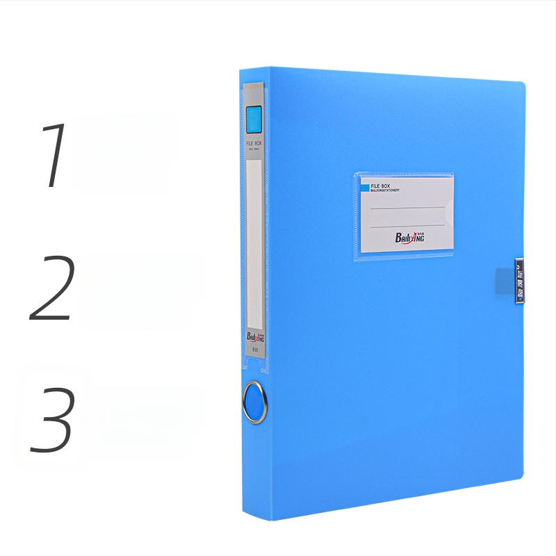 A4 PP kutiya za fajlove, model 958, дебелина 0,8 мм, ширина на гърба 50 мм, марка Fire-rich