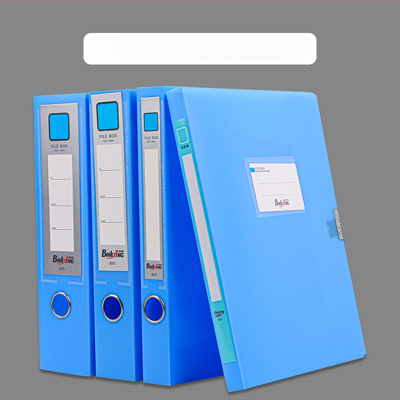 A4 PP kutiya za fajlove, model 958, дебелина 0,8 мм, ширина на гърба 50 мм, марка Fire-rich