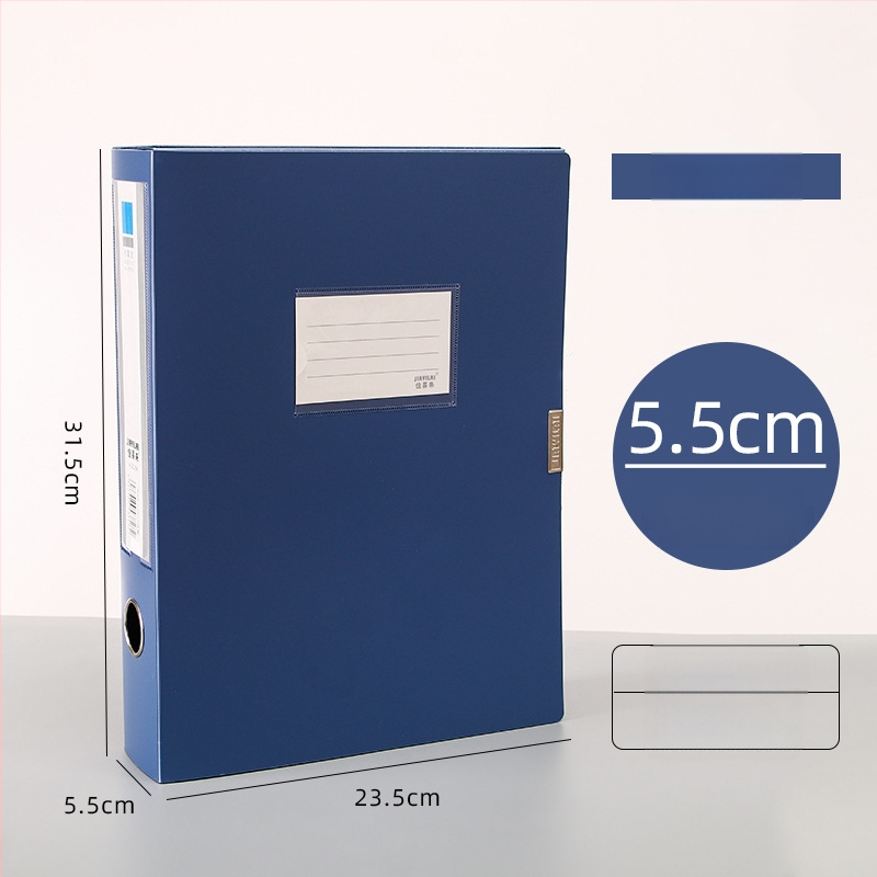 A4 PP kutiya za fajlove, model 958, дебелина 0,8 мм, ширина на гърба 50 мм, марка Fire-rich