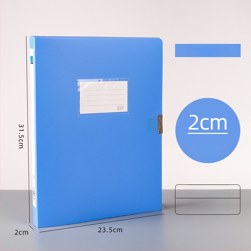 A4 PP kutiya za fajlove, model 958, дебелина 0,8 мм, ширина на гърба 50 мм, марка Fire-rich