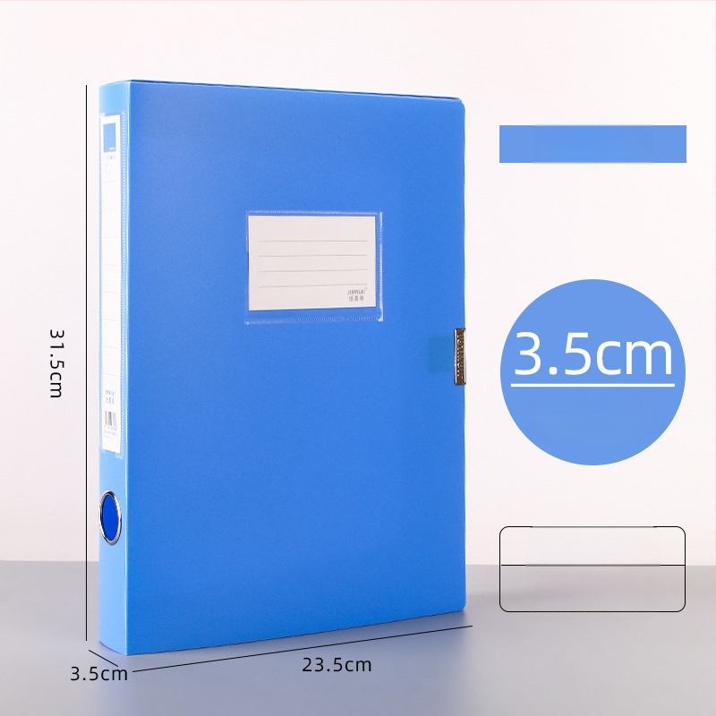 A4 PP kutiya za fajlove, model 958, дебелина 0,8 мм, ширина на гърба 50 мм, марка Fire-rich