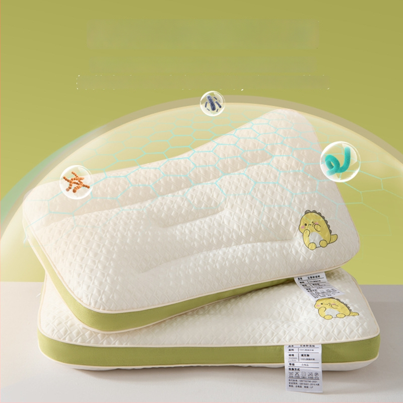 Παιδικό μαξιλάρι για παιδιά 1-10 ετών, ορθογώνιο, γέμισμα 100% πολυεστερικό, πλεκτό ύφασμα, με μαξιλαροθήκη