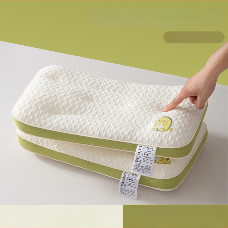 Παιδικό μαξιλάρι για παιδιά 1-10 ετών, ορθογώνιο, γέμισμα 100% πολυεστερικό, πλεκτό ύφασμα, με μαξιλαροθήκη