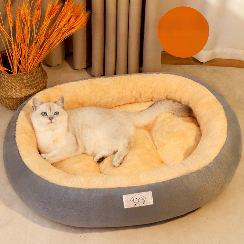Zimska topla debela ležaljka za male pse (Bichon Frisé, Pomeranian) – otporna na kidanje