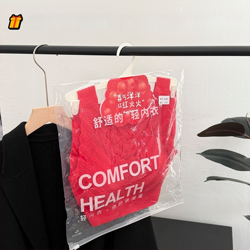 Nylon melltartó szett drót nélküli, 3/4 kosár, vékony formázott kosár, pull-on stílus