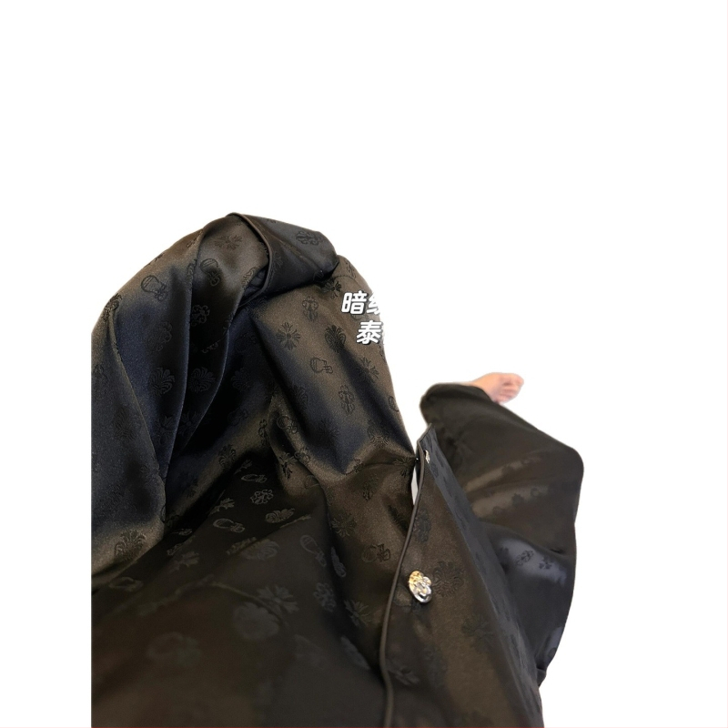 Ženske pidžame u crnom satenu s francuskim stilom, ice silk materijal, s dugim rukavima i dugim hlačama, dvodijelni set za kućnu upotrebu
