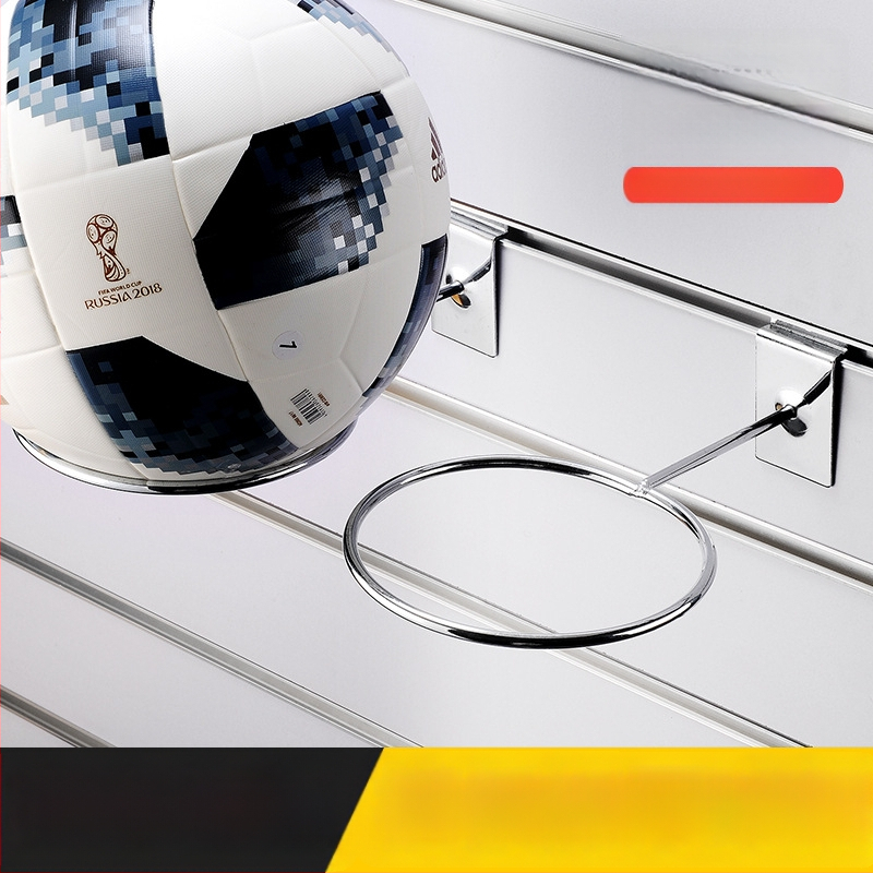 Lijian Suport metal pentru mingi, cârlig unic, design modern minimalist, capacitate 5 kg