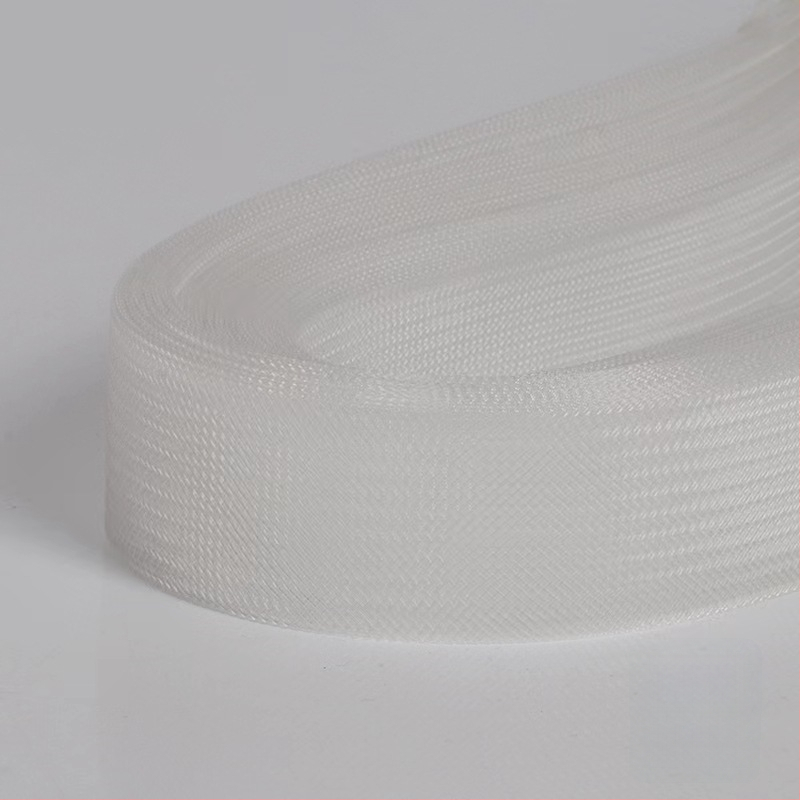 Еластична мрежа с форма на рибена кост — полиестерни нишки, Hengyi, за облекло и аксесоари