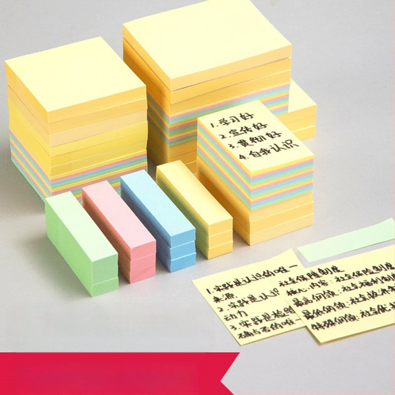 Deli лепящи бележки, готови за залепване, 45 г, хартия; минимална поръчка 1