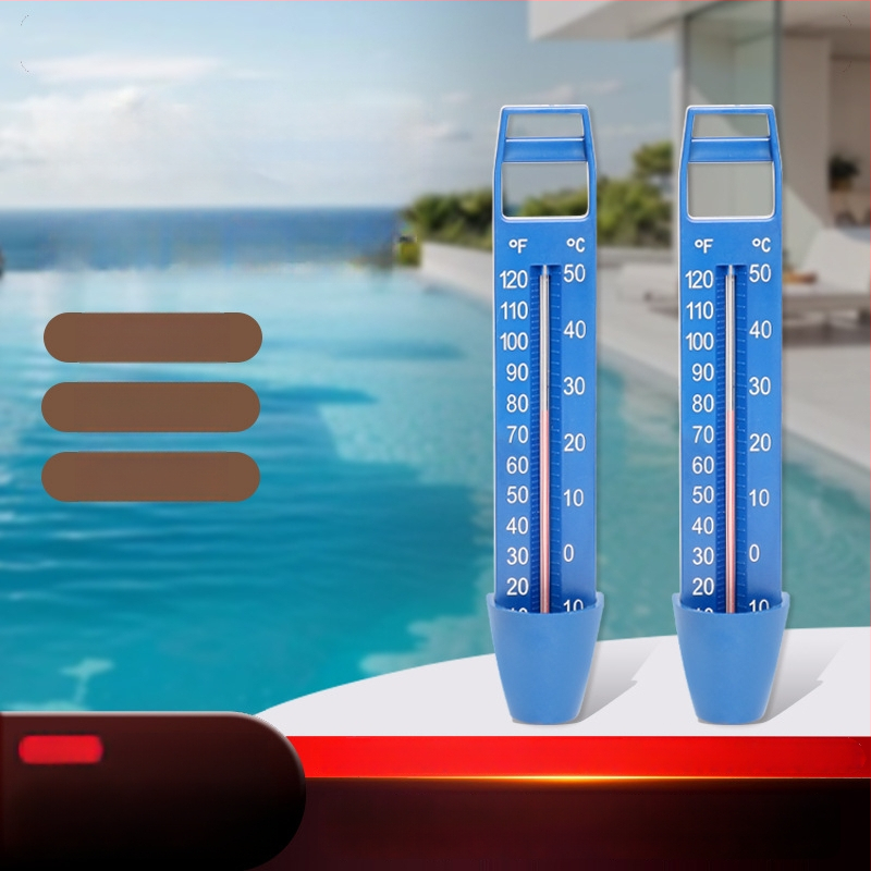 Плаващ термометър за басейн – измерване на температура на повърхността и под вода, висока резолюция, персонализиране