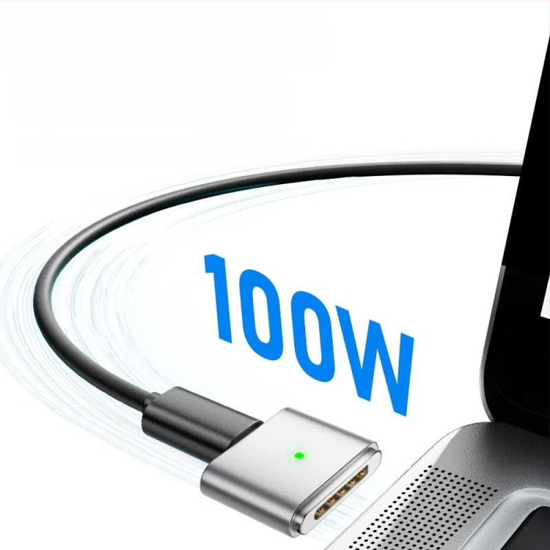 Emmons Type-C към MagSafe 3/2 магнитен адаптер за MacBook Pro/Air, модел C женски към MagSafe3