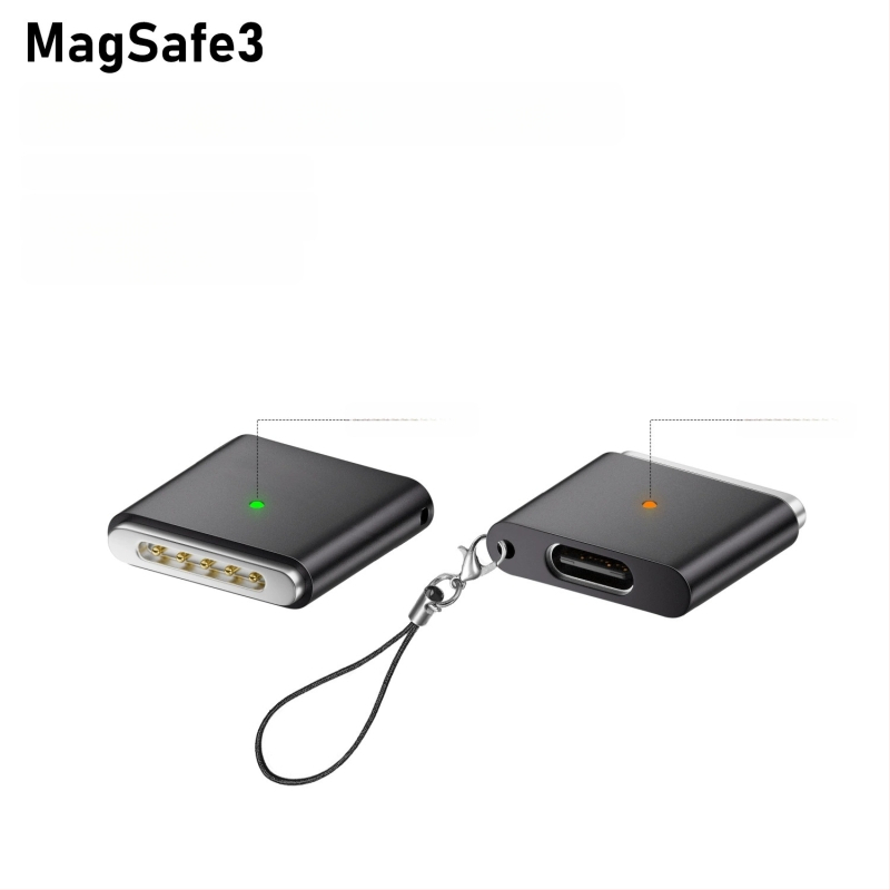 Emmons Type-C към MagSafe 3/2 магнитен адаптер за MacBook Pro/Air, модел C женски към MagSafe3