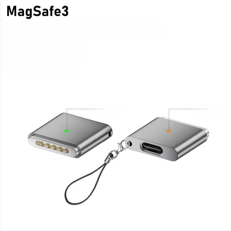 Emmons Type-C към MagSafe 3/2 магнитен адаптер за MacBook Pro/Air, модел C женски към MagSafe3