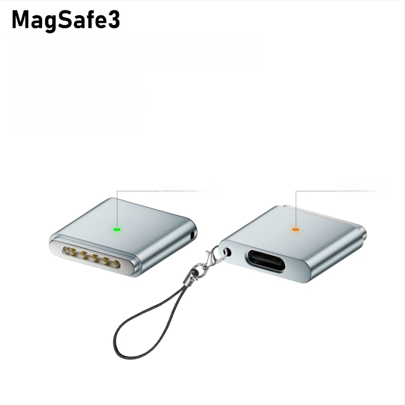 Emmons Type-C към MagSafe 3/2 магнитен адаптер за MacBook Pro/Air, модел C женски към MagSafe3
