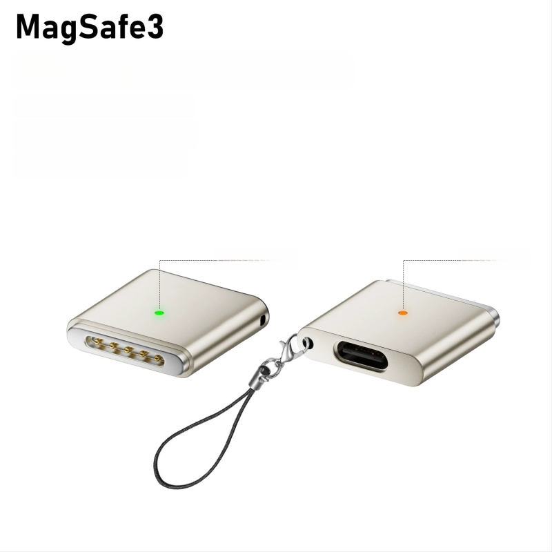 Emmons Type-C към MagSafe 3/2 магнитен адаптер за MacBook Pro/Air, модел C женски към MagSafe3