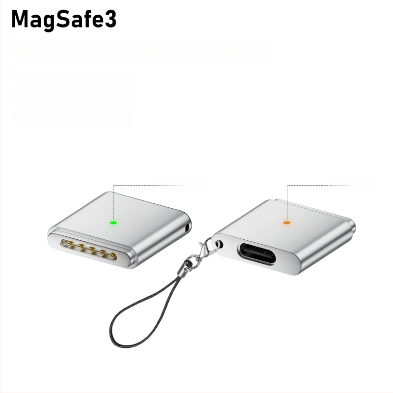 Emmons Type-C към MagSafe 3/2 магнитен адаптер за MacBook Pro/Air, модел C женски към MagSafe3