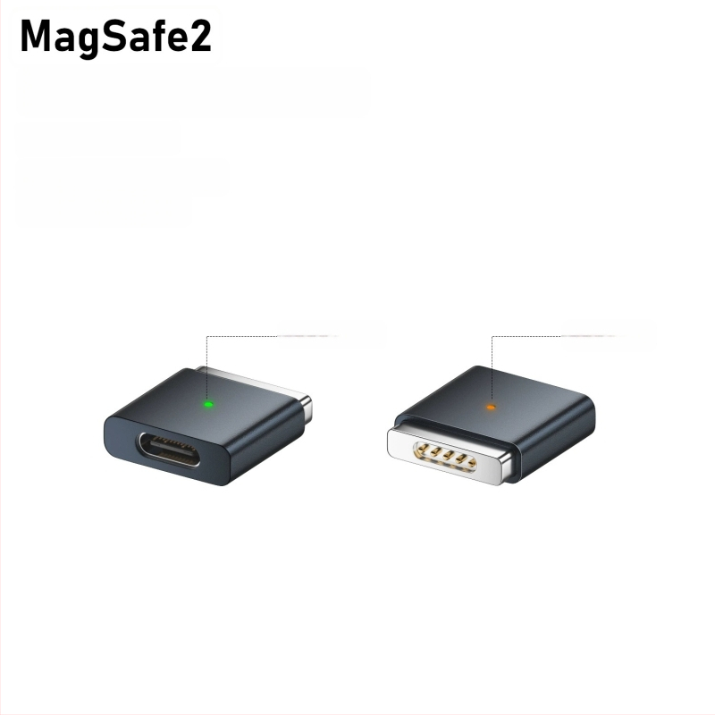 Emmons Type-C към MagSafe 3/2 магнитен адаптер за MacBook Pro/Air, модел C женски към MagSafe3